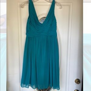 David’s Bridal Bridesmaid Dress in “Oasis” Size 8